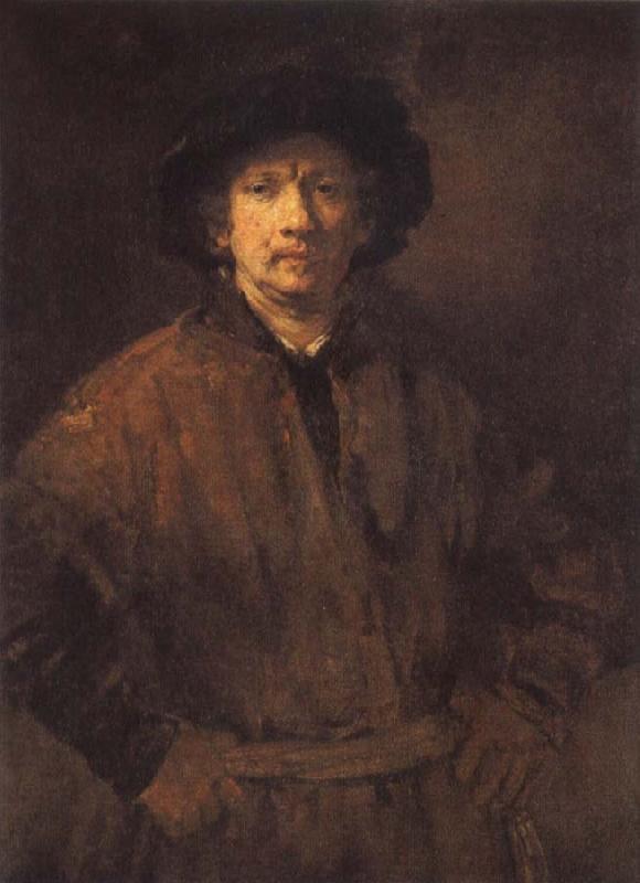 REMBRANDT Harmenszoon van Rijn The Large Self-Portrait oil painting image